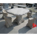 carved outdoor garden stone tree shape table with seat
